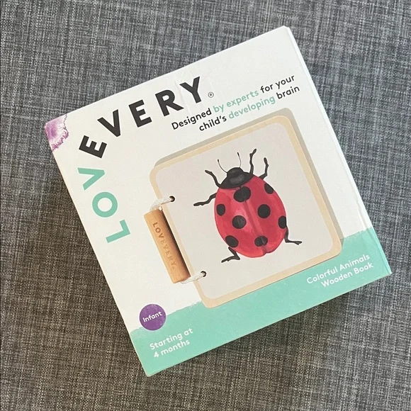 Lovevery Wooden Book - Picture 1 of 3